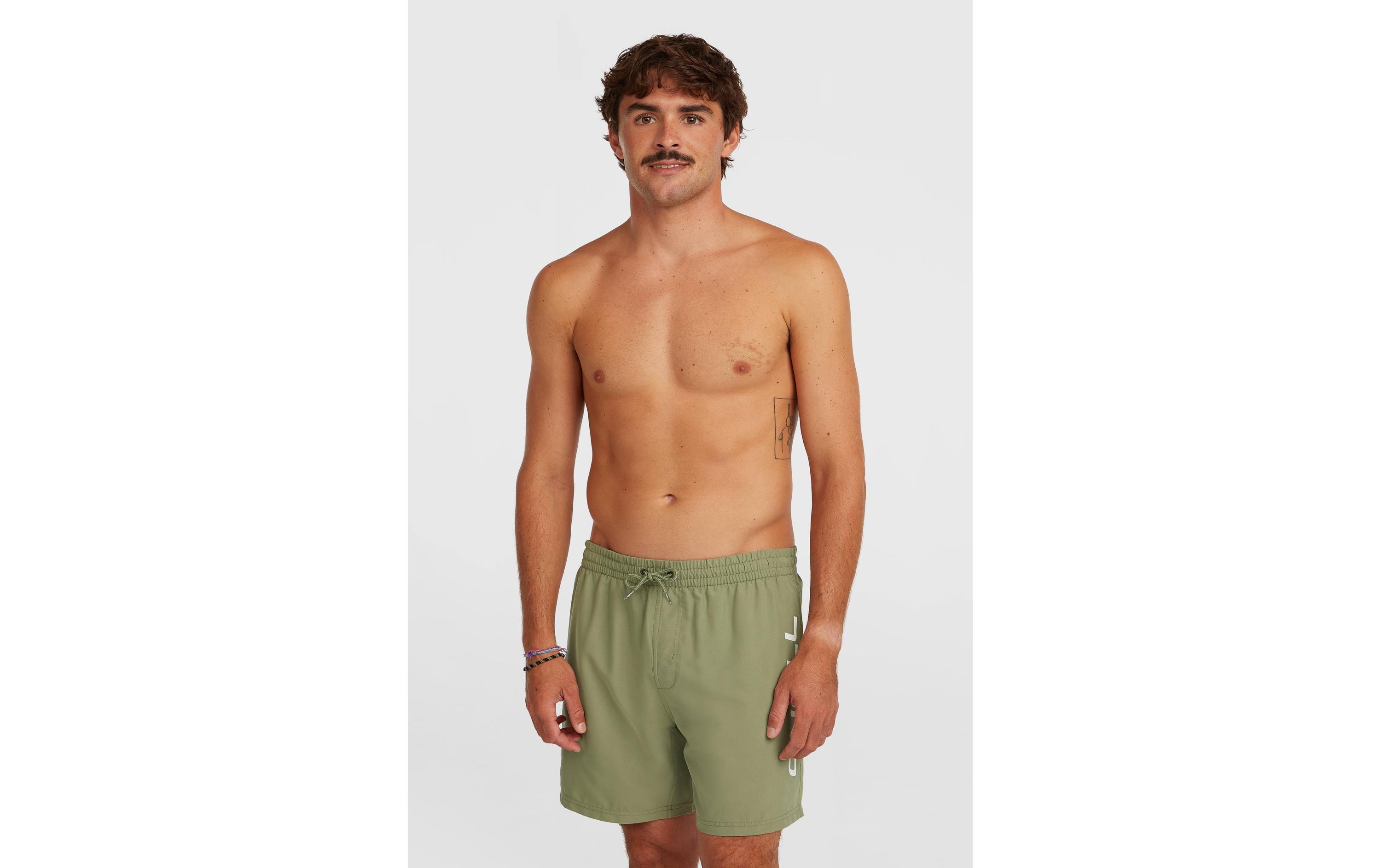 O'NEILL LOGO 16 SWIMSHORTS Gr. XS, Olivgrün