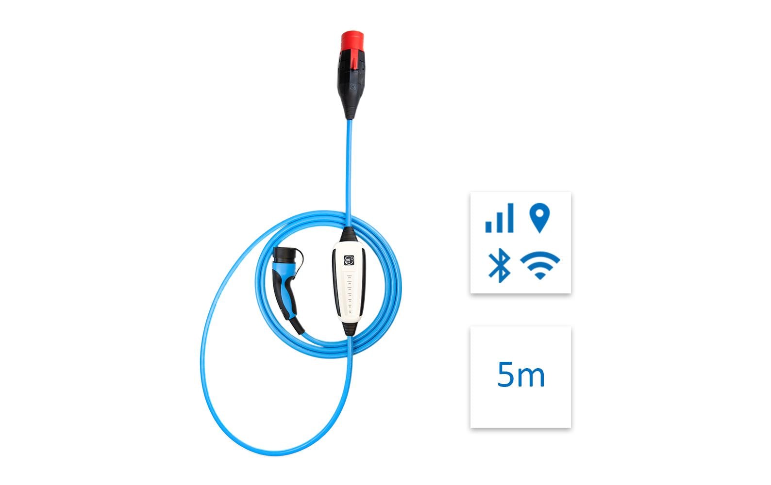 NRGkick Mobile Ladestation 32 A, 5 m, Typ 2 WLAN, 4G, GPS NRGkick Mobile Ladestation 32 A, 5 m, Typ 2 WLAN, 4G, GPS