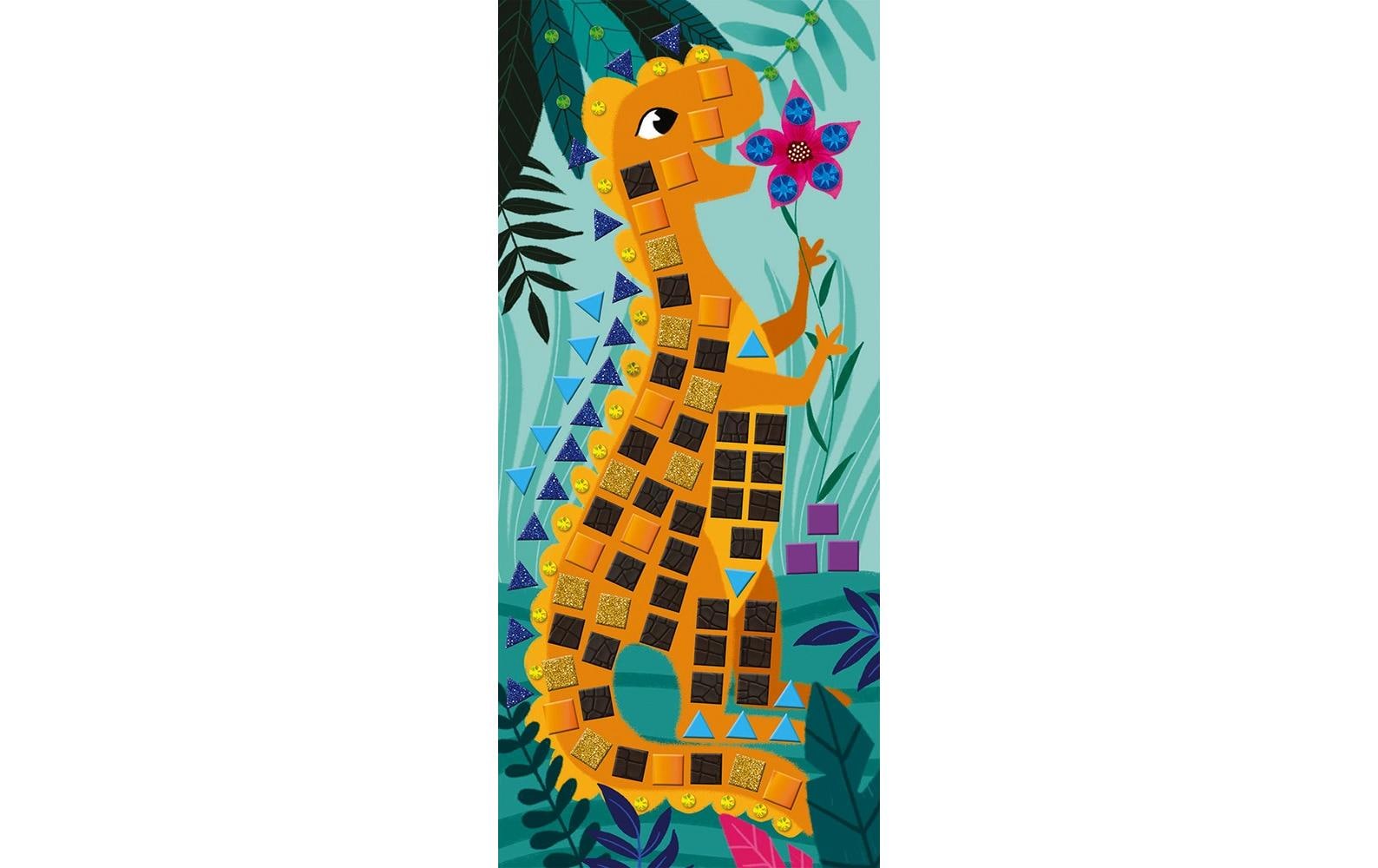 Janod Bastelset Dinosaurier Mosaik