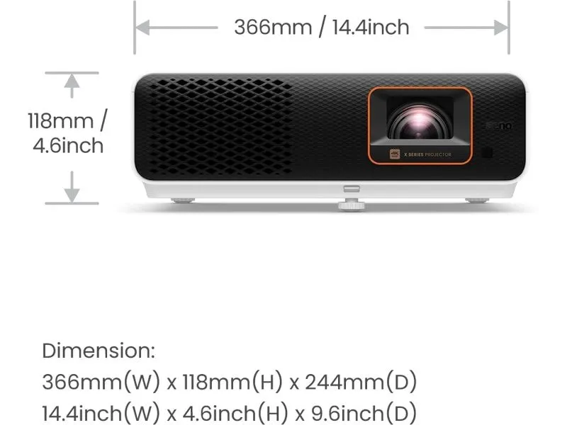 BenQ Kurzdistanzprojektor X500i BenQ Kurzdistanzprojektor X500i