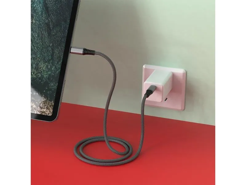 4smarts USB 2.0-Kabel Daten- und Ladekabel USB C - USB C 1.5 m