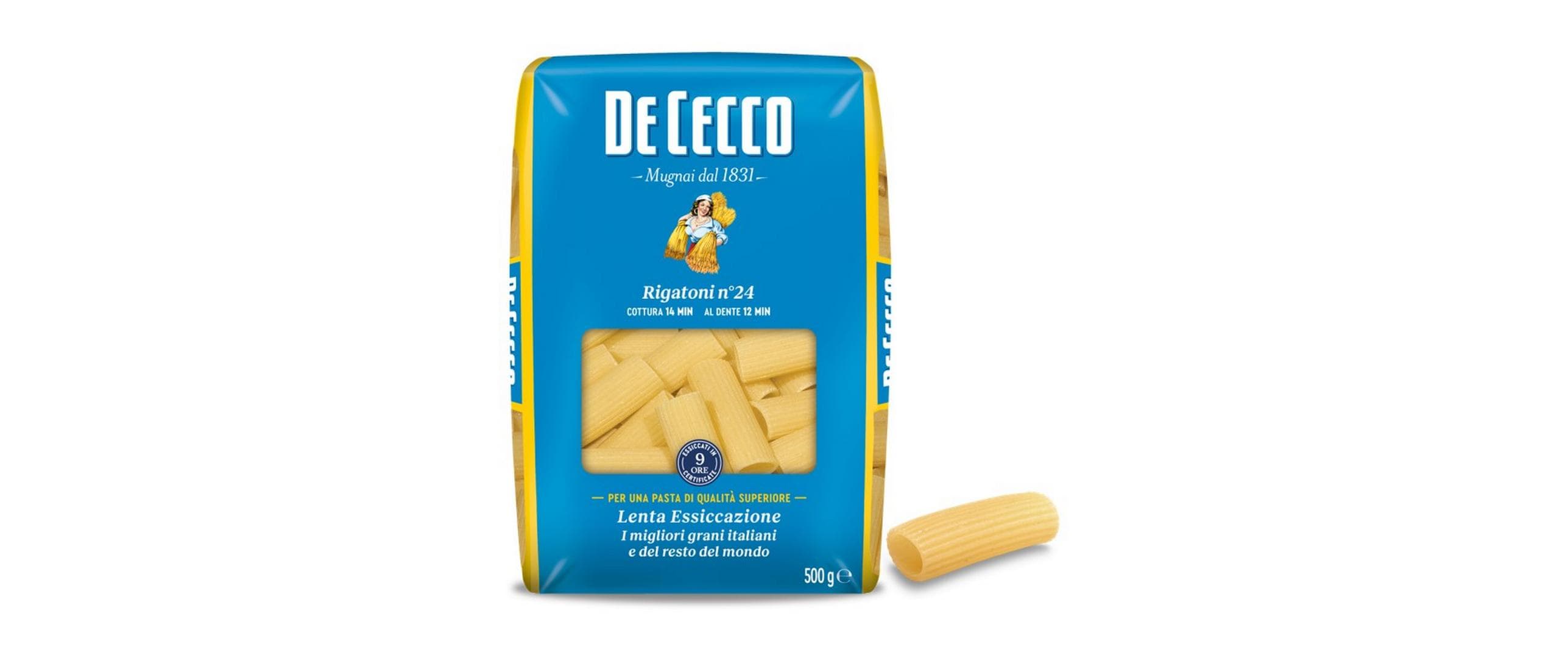 De Cecco Teigwaren Rigatoni Nr.24 500 g