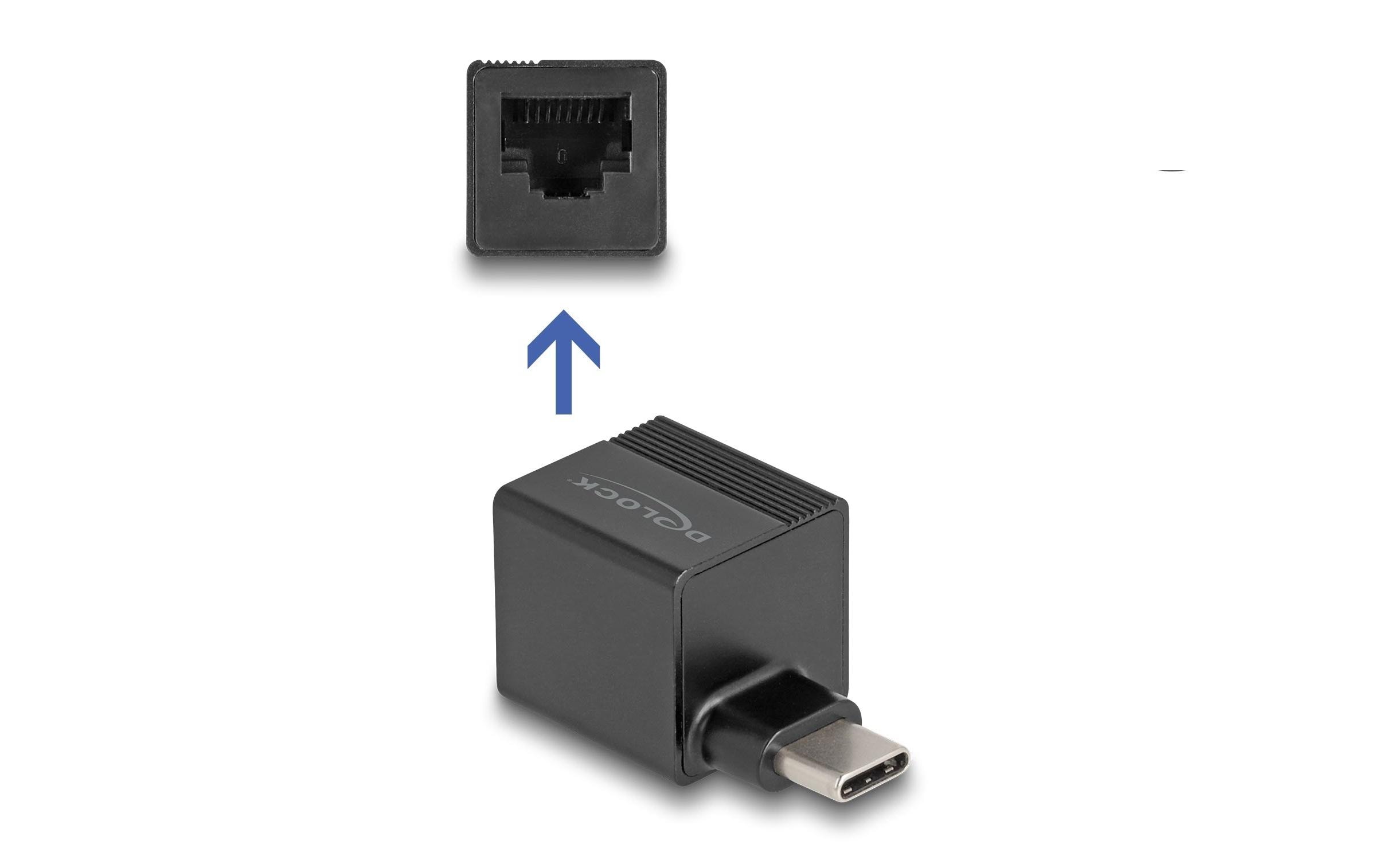 Delock Netzwerk-Adapter mini USB Typ-C