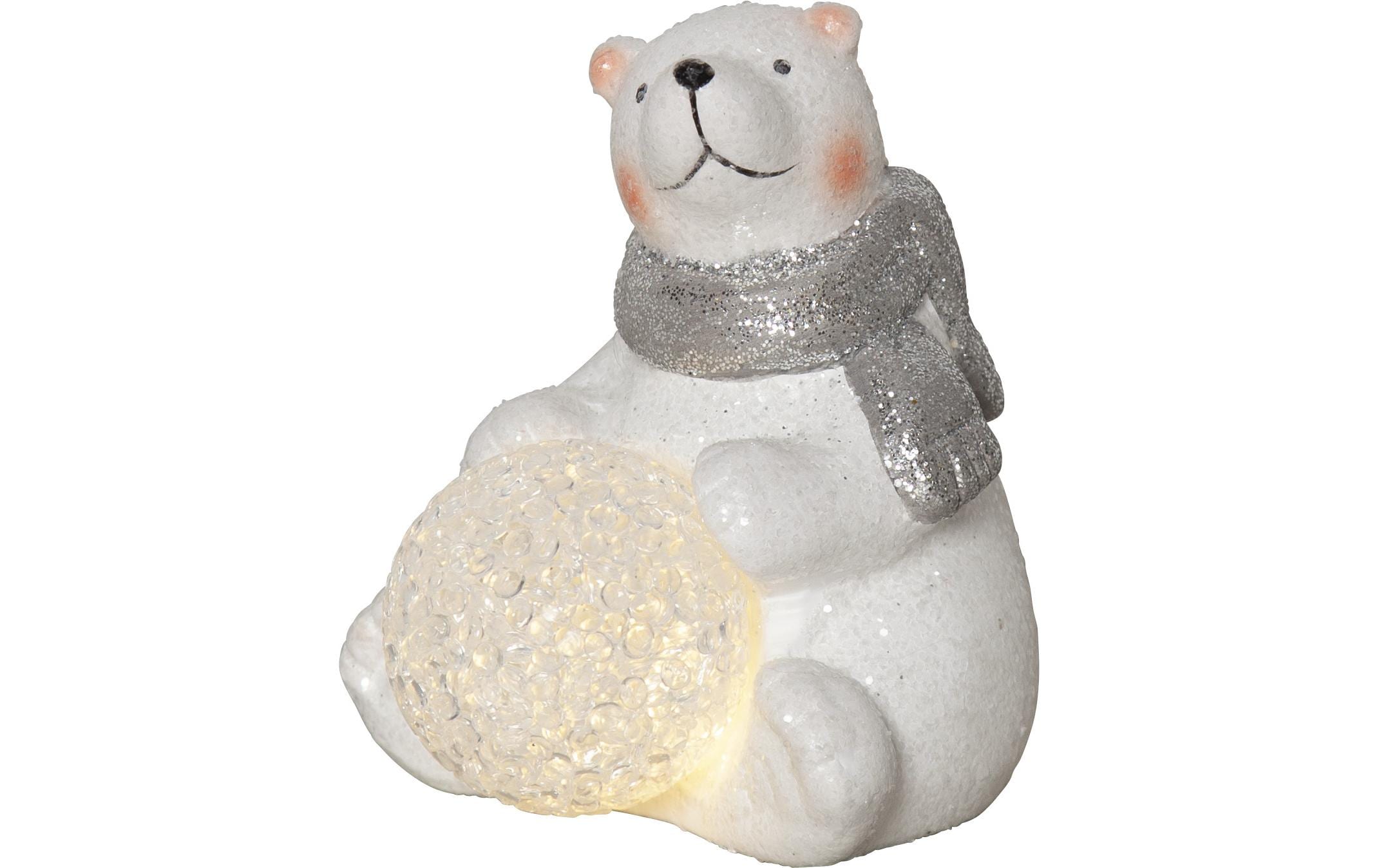 Star Trading LED-Figur Polare, 11 cm, Weiss