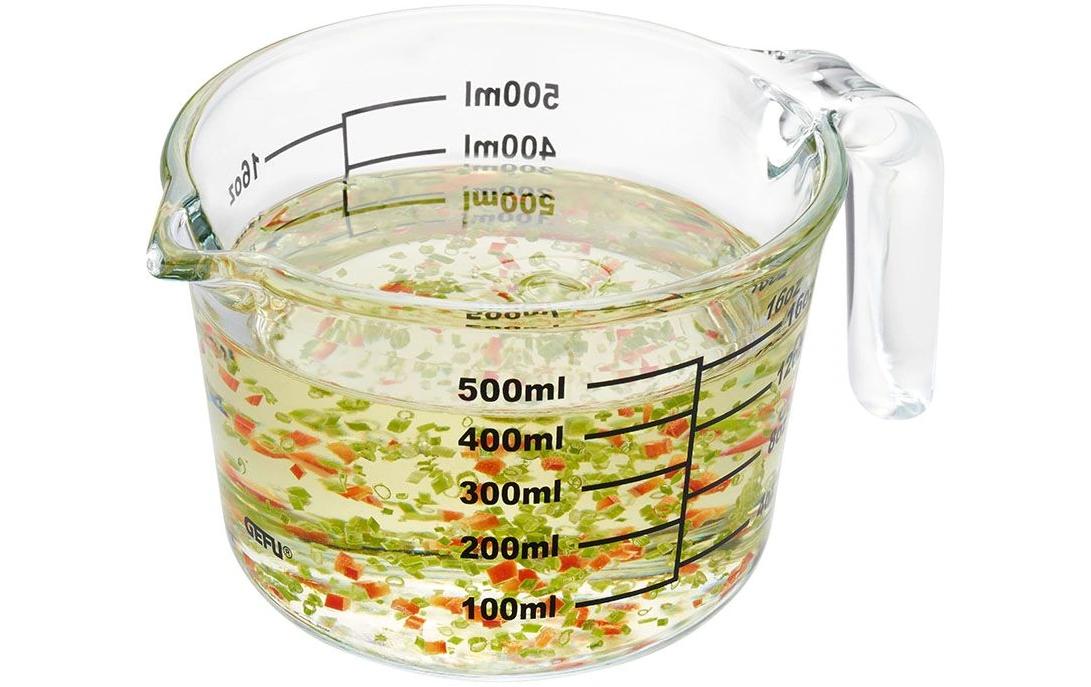 GEFU Messbecher Dimenso 5 dl, Transparent