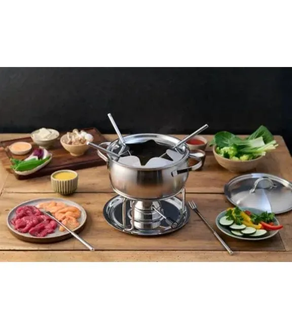 Kisag FONDUESET CHINOISE 9 Teile, Grau Kisag FONDUESET CHINOISE 9 Teile, Grau