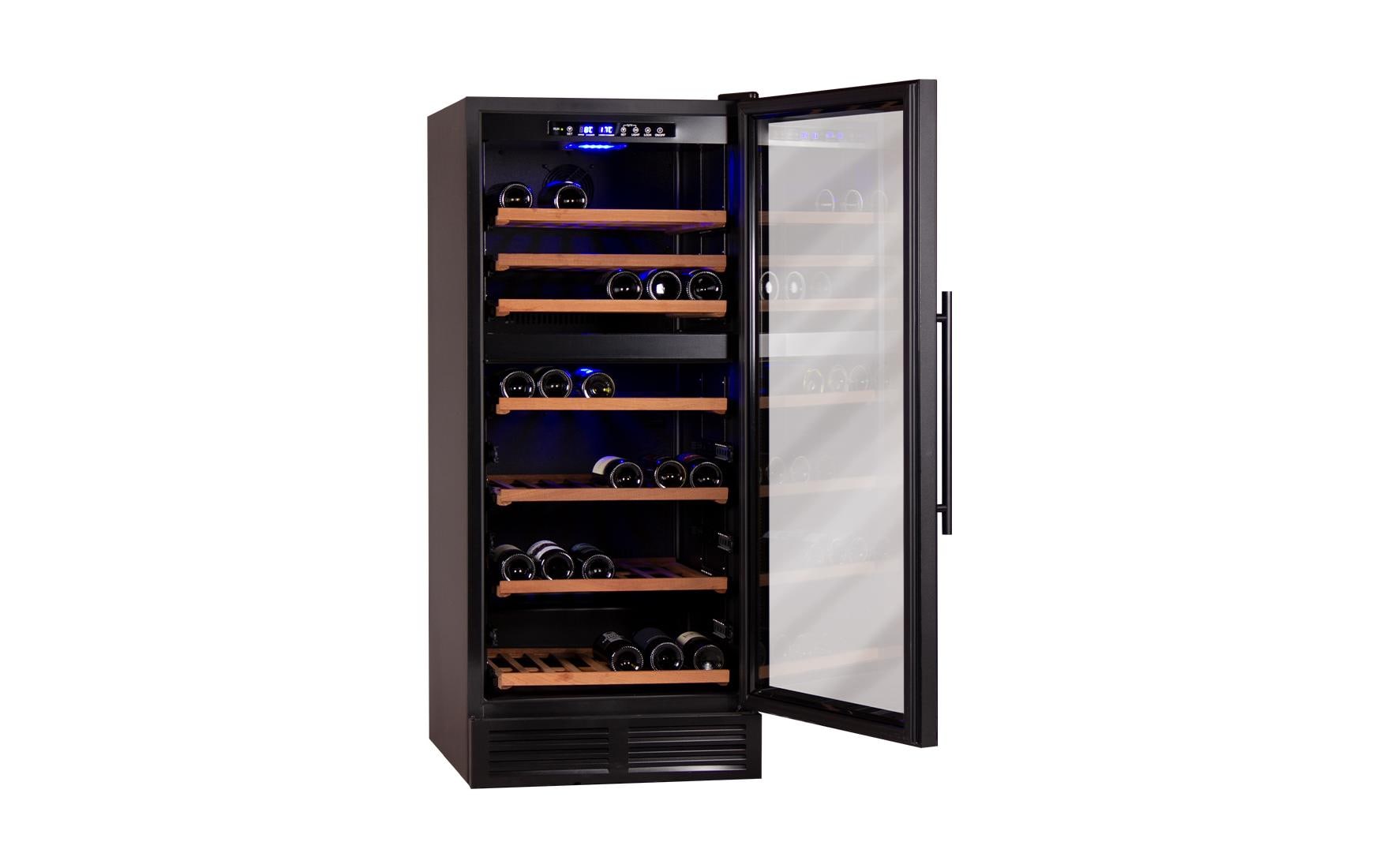 Kibernetik Weinklimaschrank Bodega BWS140 Schwarz, Rechts