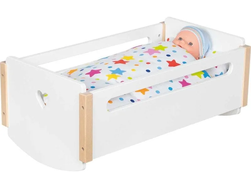 Goki Puppenzubehör Puppenwiege Herz 52.2 x 28.7 x 22 cm