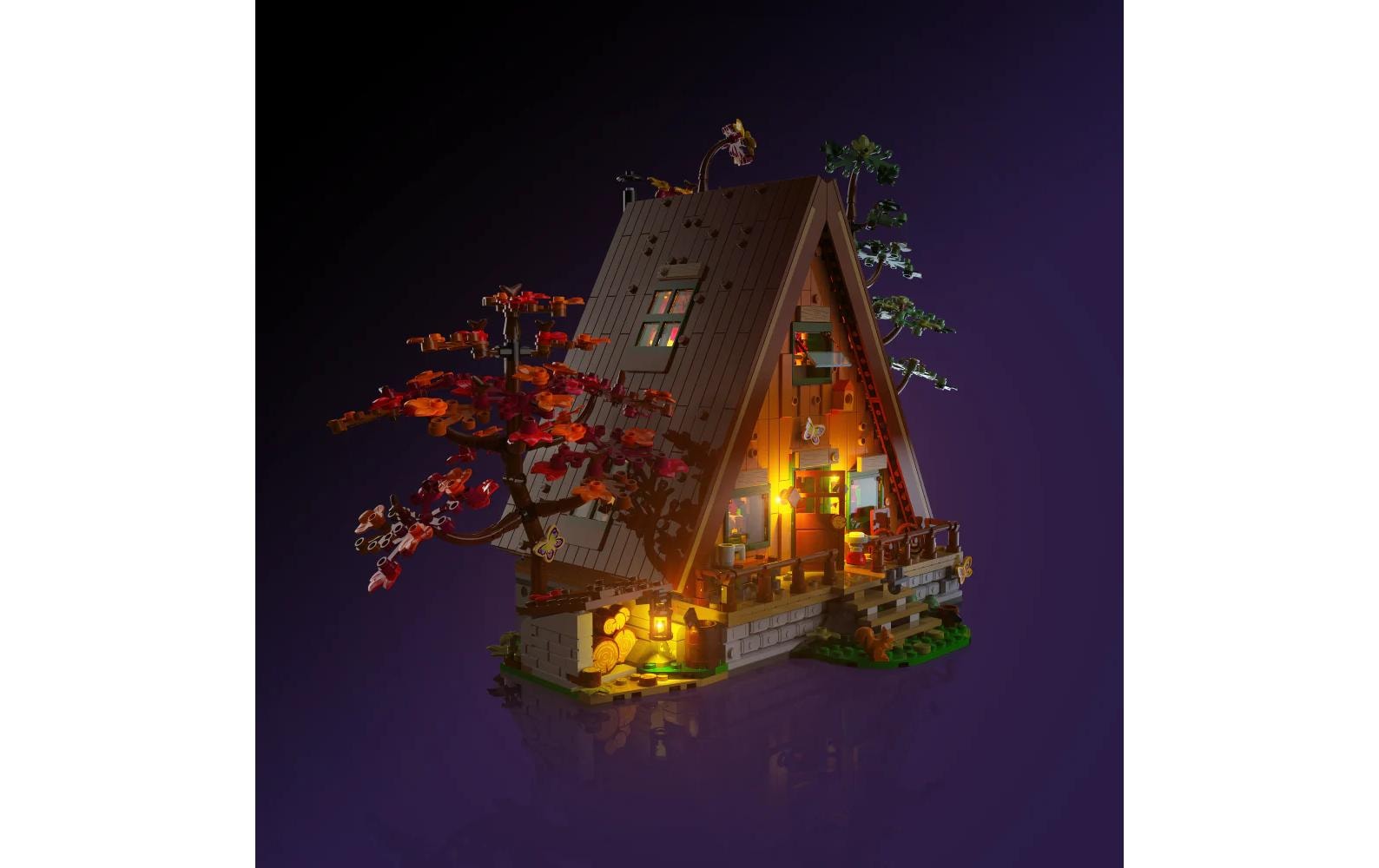 Light My Bricks LED-Licht-Set für LEGO® Finnhütte 21338