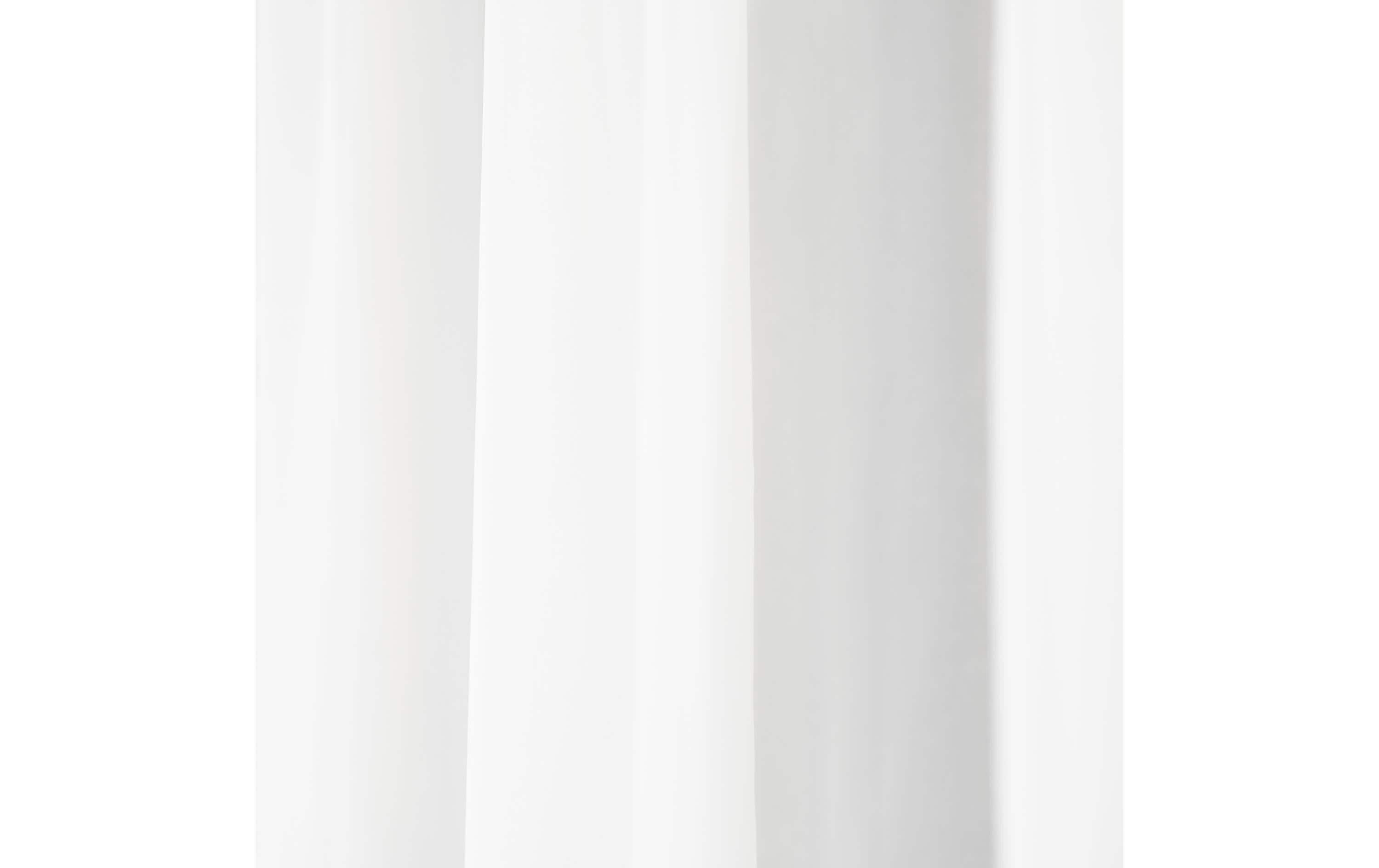 Casa Leon Tagvorhang Voile 150 cm x 290 cm, Weiss