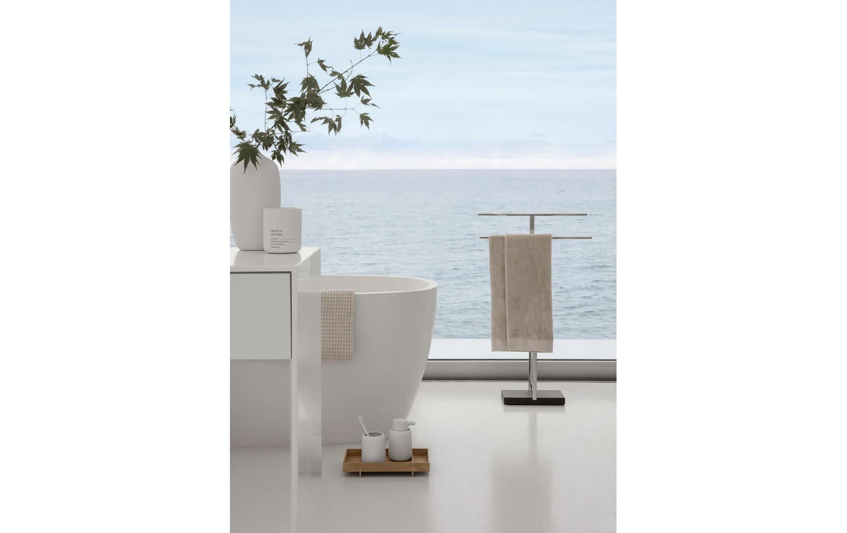 Blomus Handtuchhalter Menoto Schwarz/Silber Blomus Handtuchhalter Menoto Schwarz/Silber