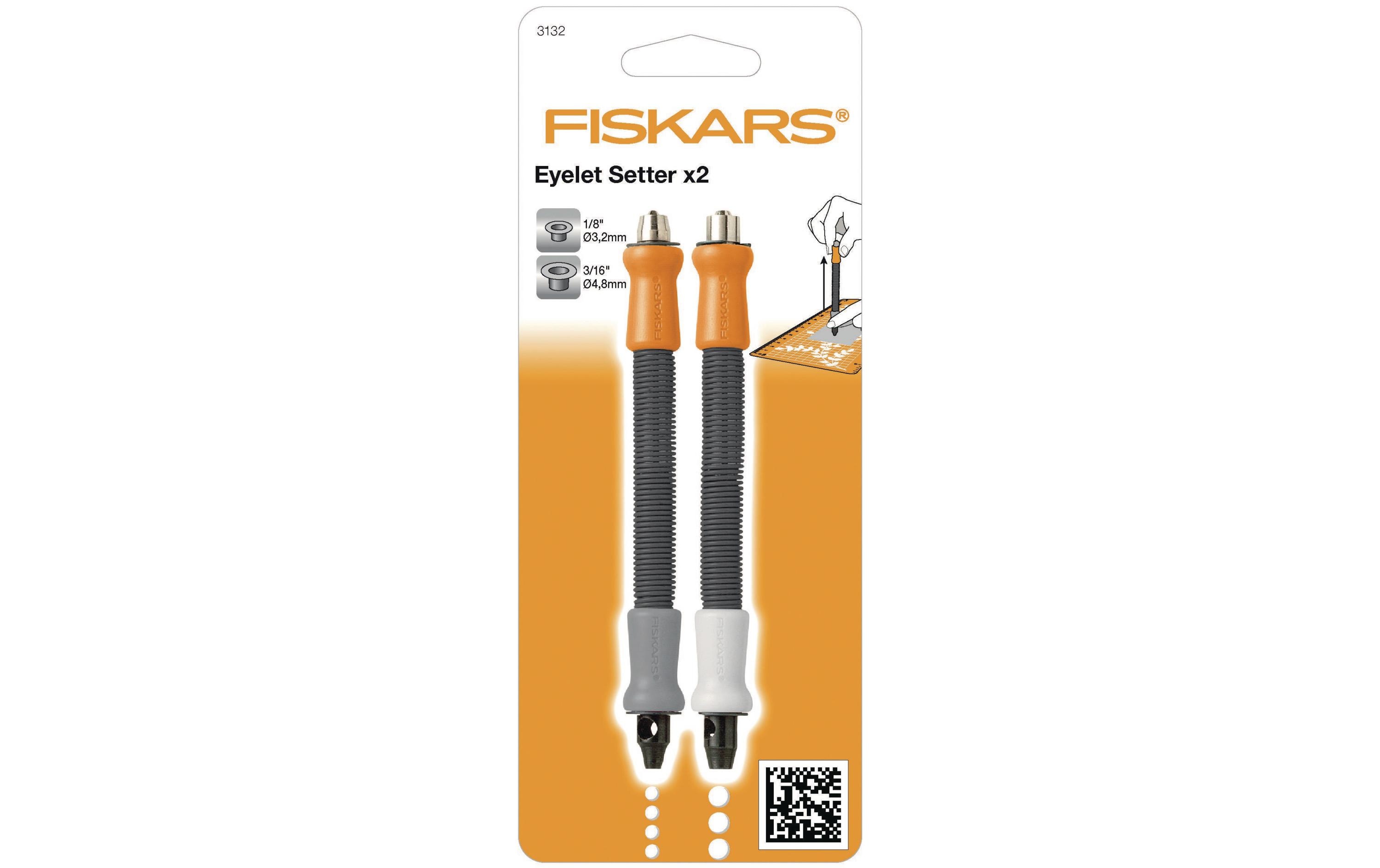 Fiskars Ösenstanzer 2-Grössen-Set 3.2 mm, 4.2 mm