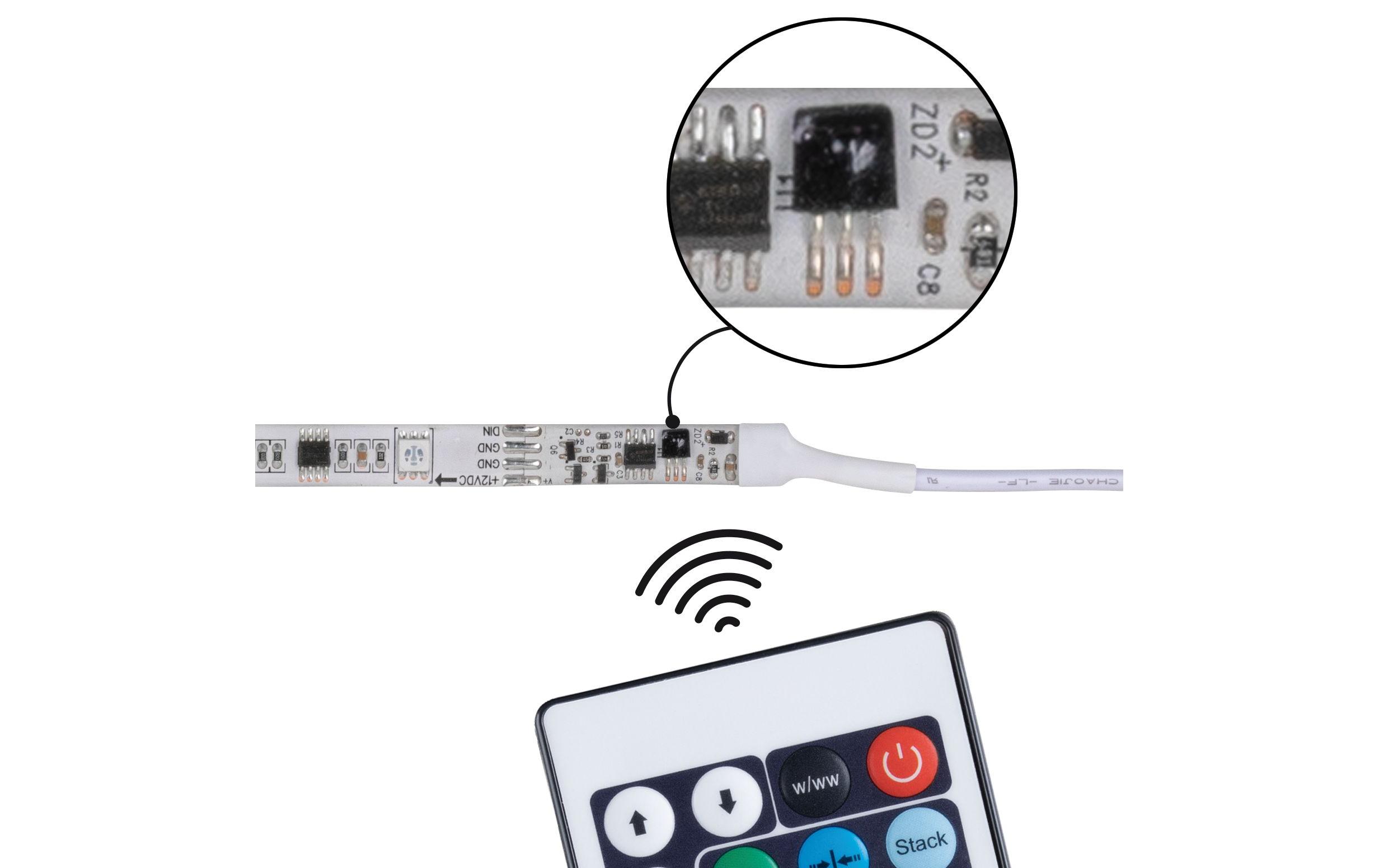 Paulmann LED-Stripe SimpLED Motion RGB, 5 m Set