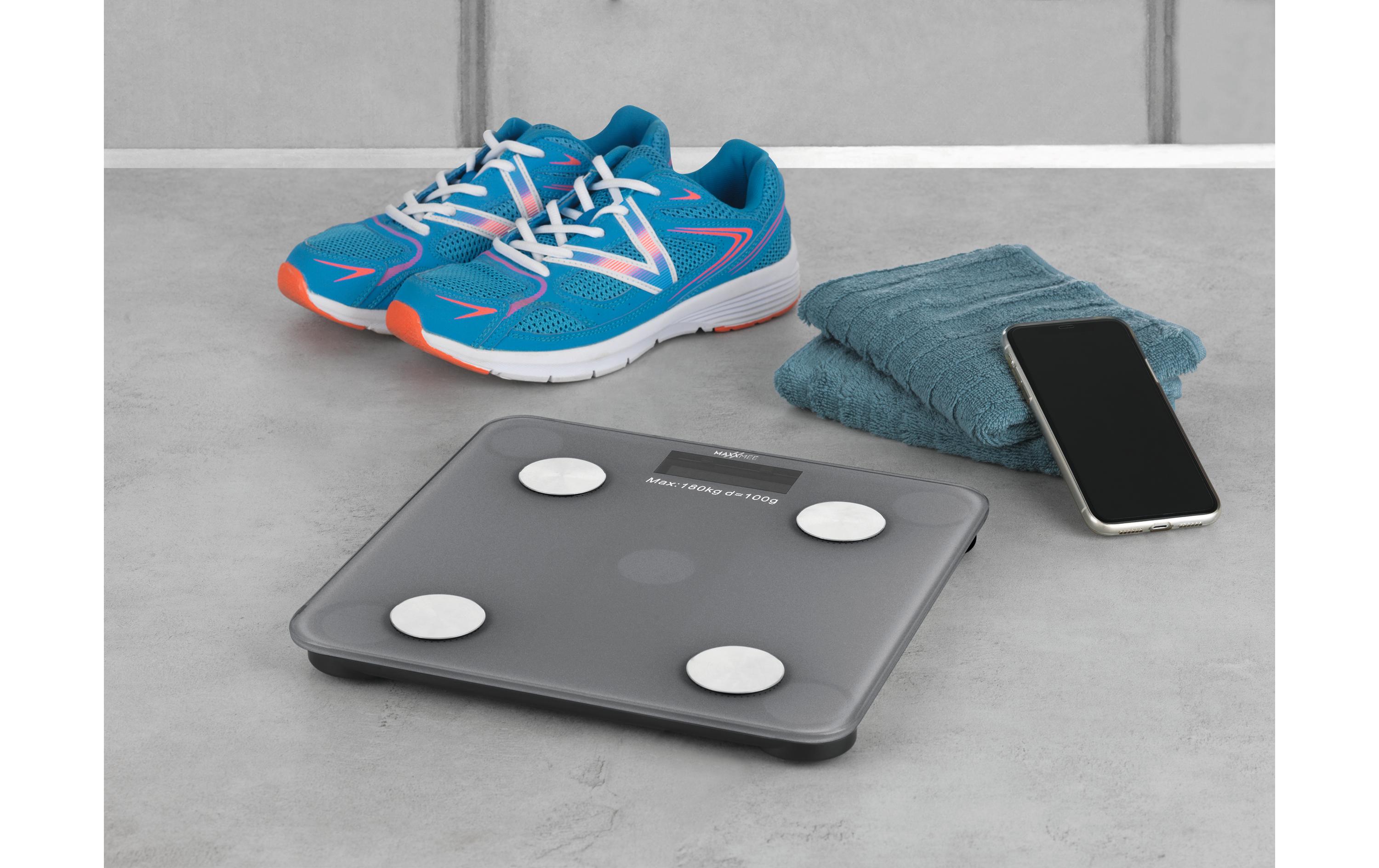 MAXXmee Körperanalysewaage 3 V, Grau