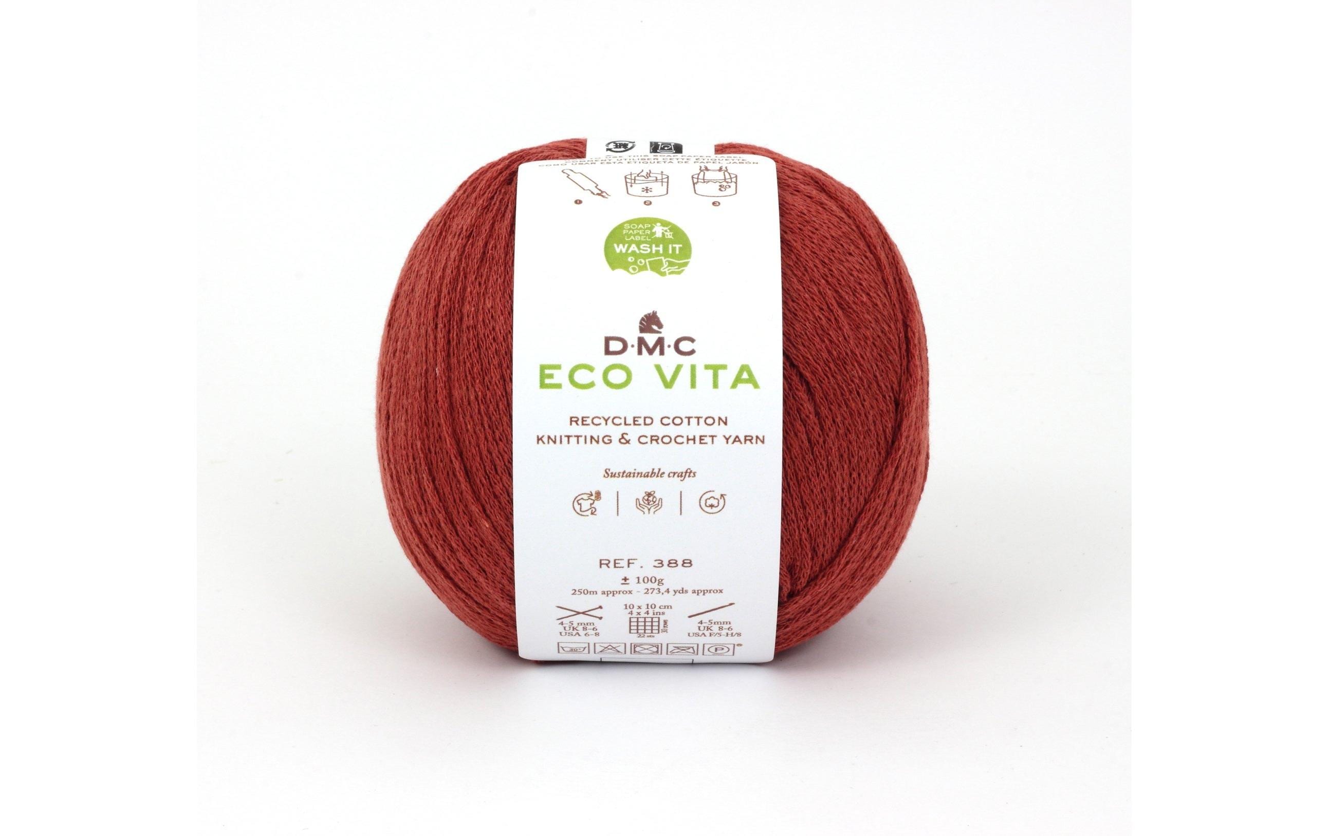 DMC Wolle Eco Vita 100 g, Rostbraun