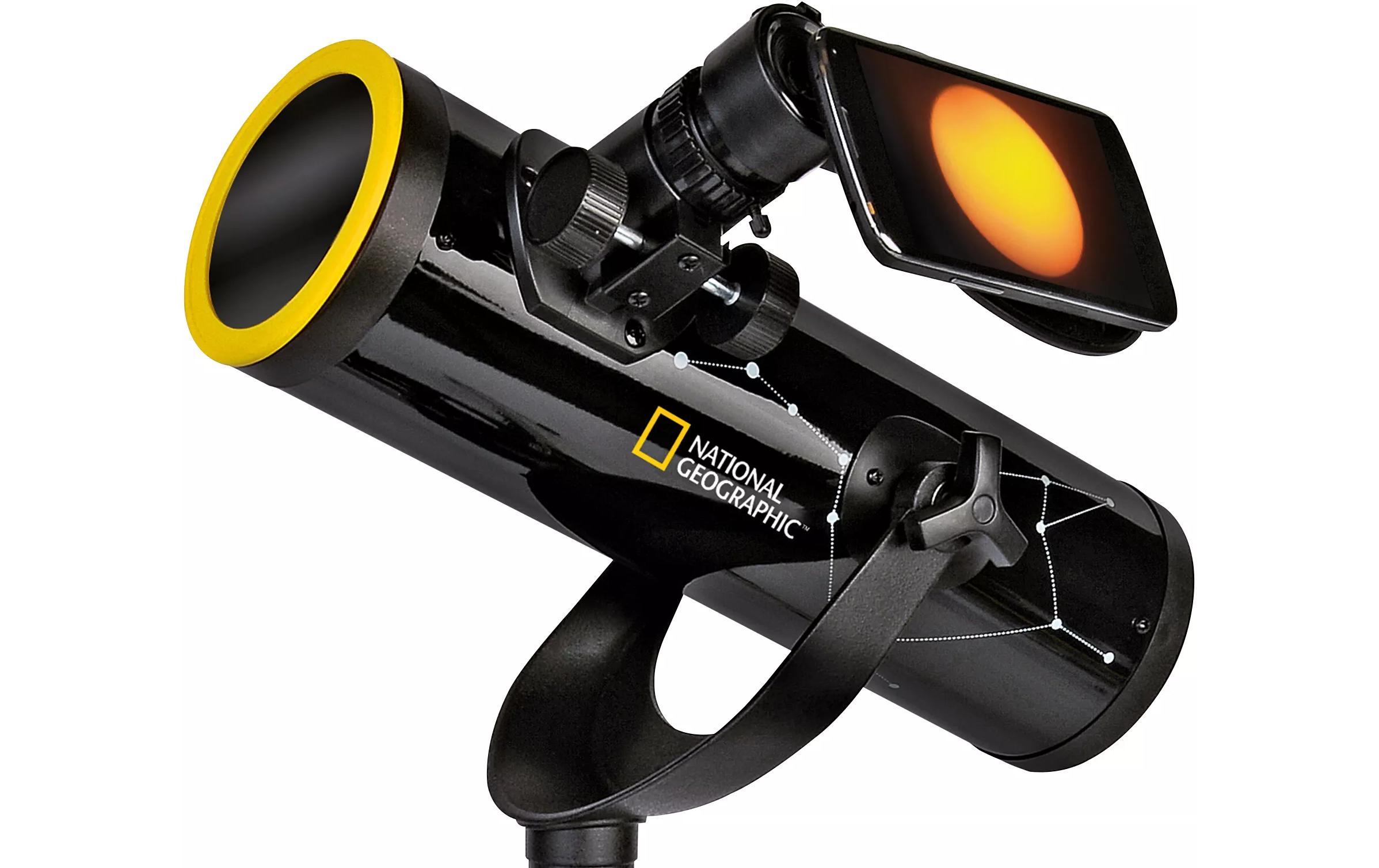 National Geographic Teleskop mit Sonnenfilter 76/350 National Geographic Teleskop mit Sonnenfilter 76/350