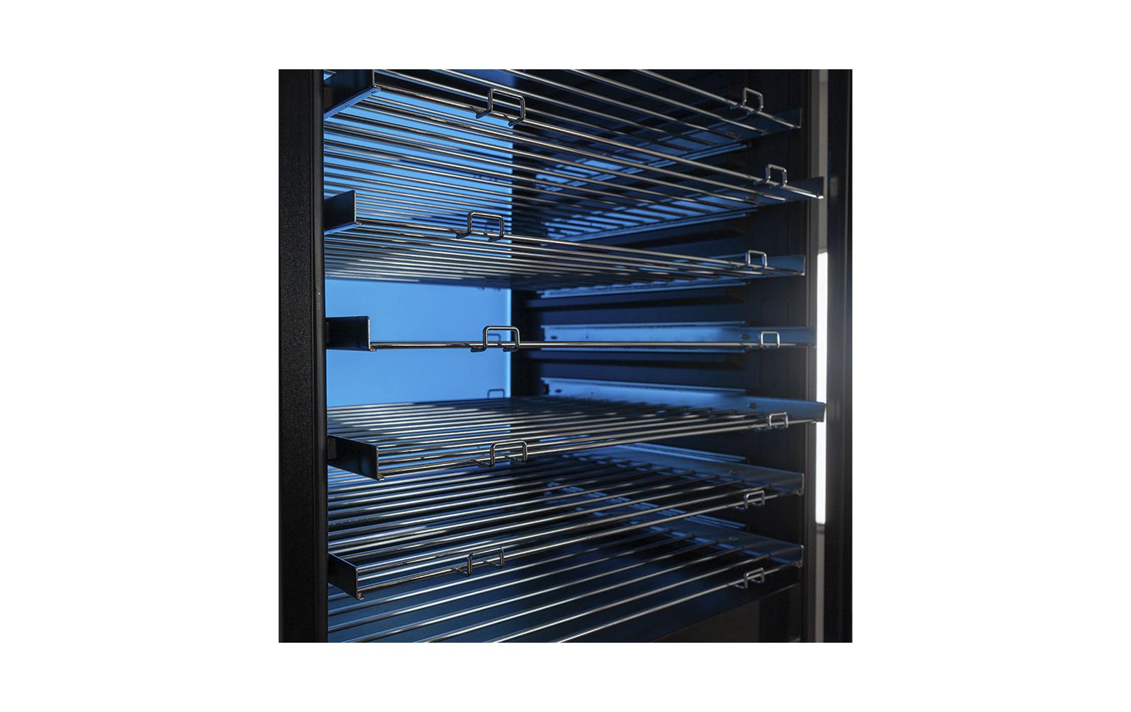 Kibernetik Weinkühlschrank WKH600A Rechts, Schwarz