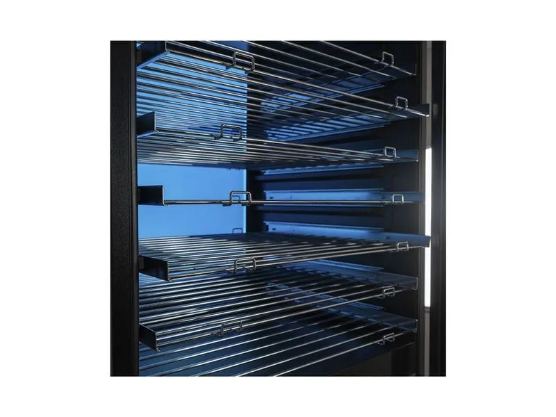 Kibernetik Weinkühlschrank WKH600A Rechts, Schwarz Kibernetik Weinkühlschrank WKH600A Rechts, Schwarz