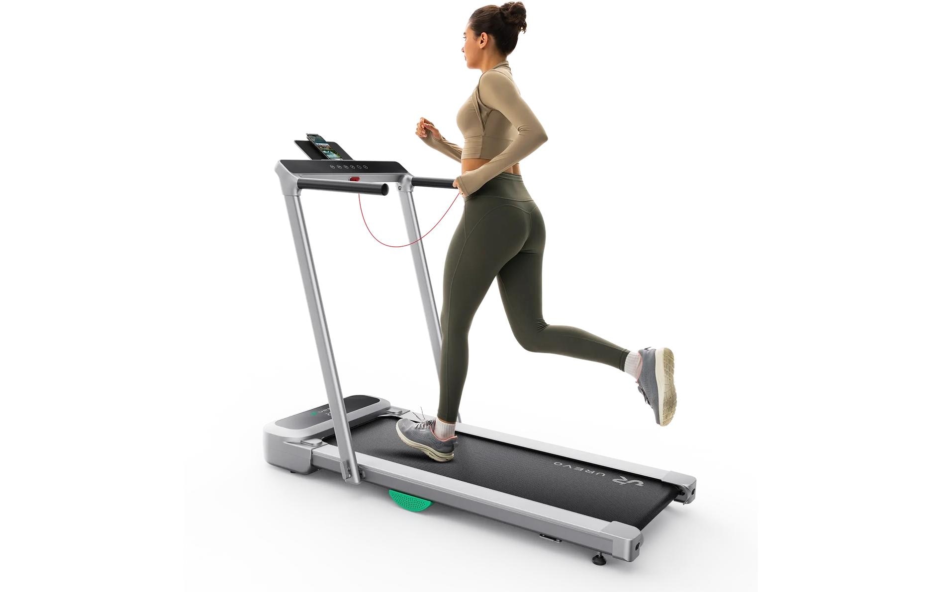 Urevo Laufband FoldiMix 5 Pro Smart Silber