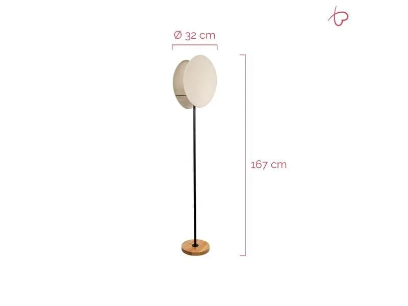 Pauleen Stehleuchte Boho Darling E27, max. 20W, Beige/Schwarz Pauleen Stehleuchte Boho Darling E27, max. 20W, Beige/Schwarz