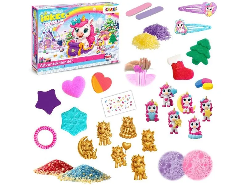 Craze CRAZE Adventskalender Inkee Unicorn World Craze CRAZE Adventskalender Inkee Unicorn World