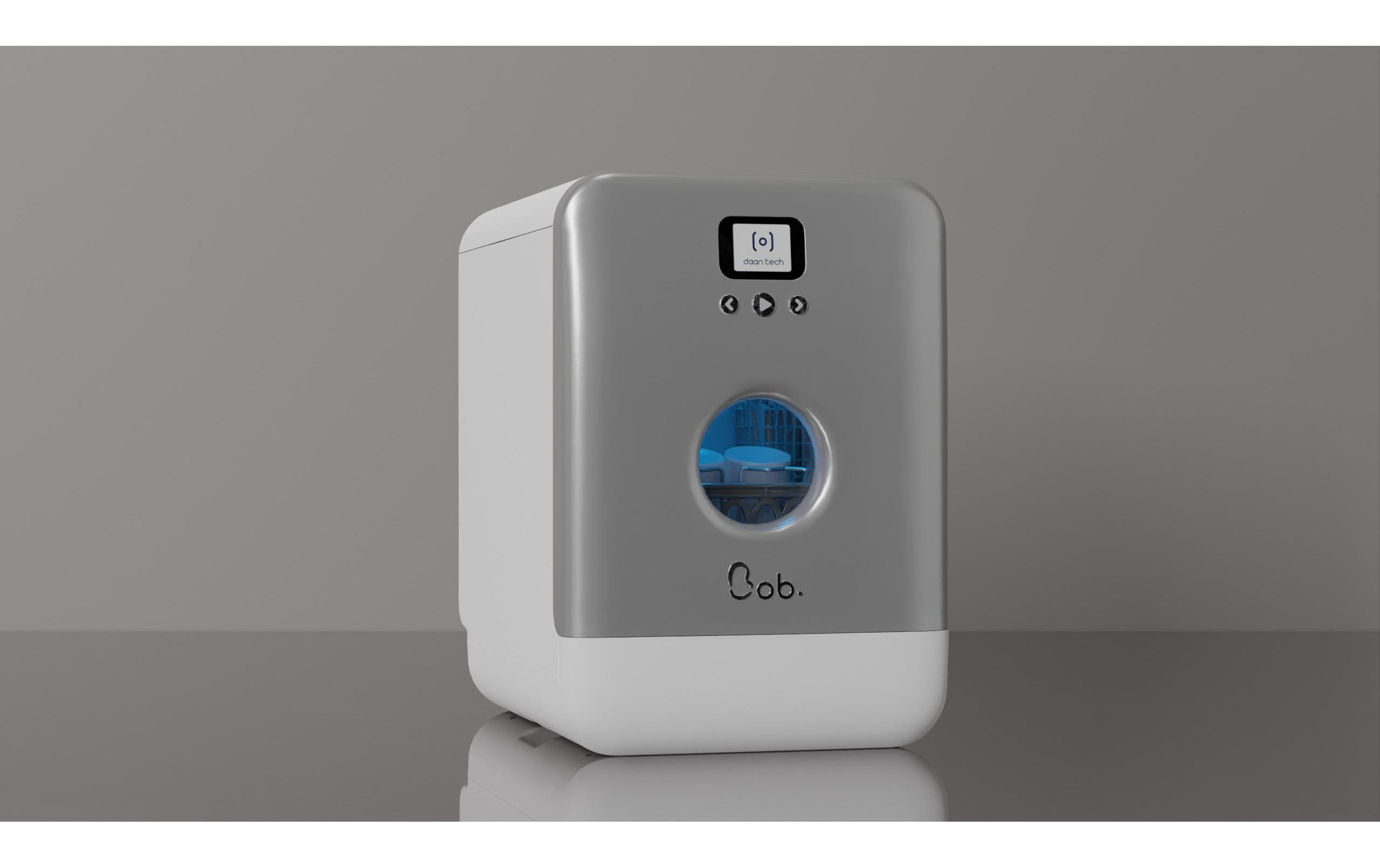 Daan Tech Tischgeschirrspüler Bob Weiss/Silber Daan Tech Tischgeschirrspüler Bob Weiss/Silber