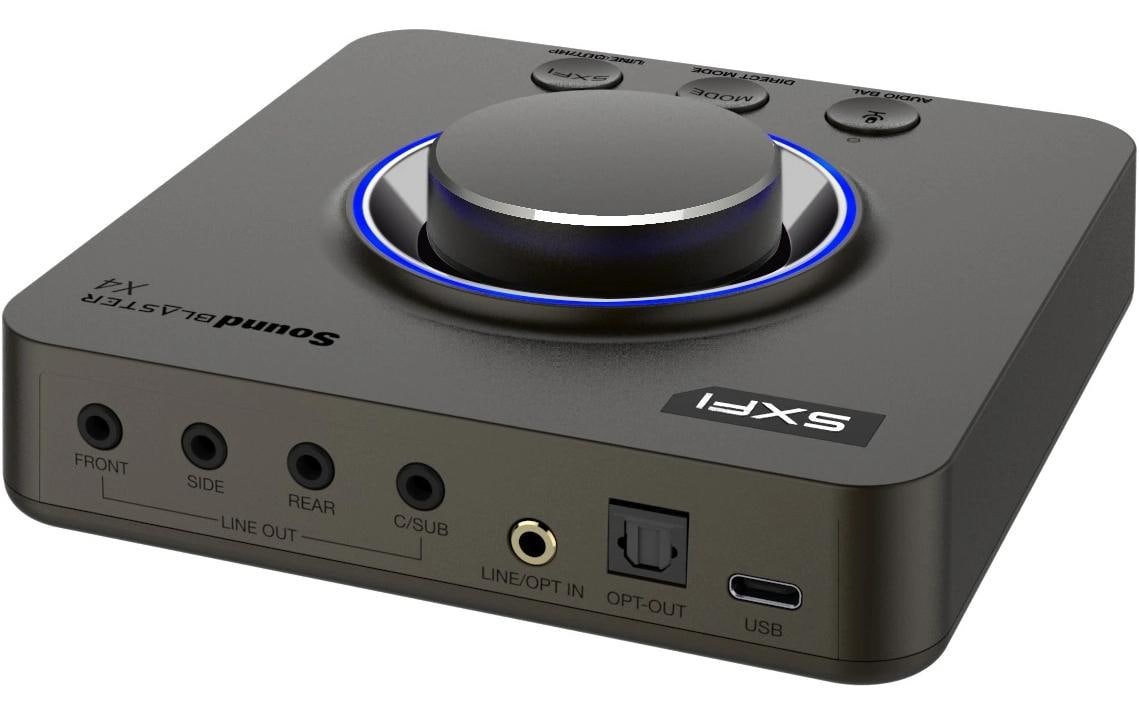 CREATIVE Soundkarte X4 HD 7.1 USB Typ C CREATIVE Soundkarte X4 HD 7.1 USB Typ C