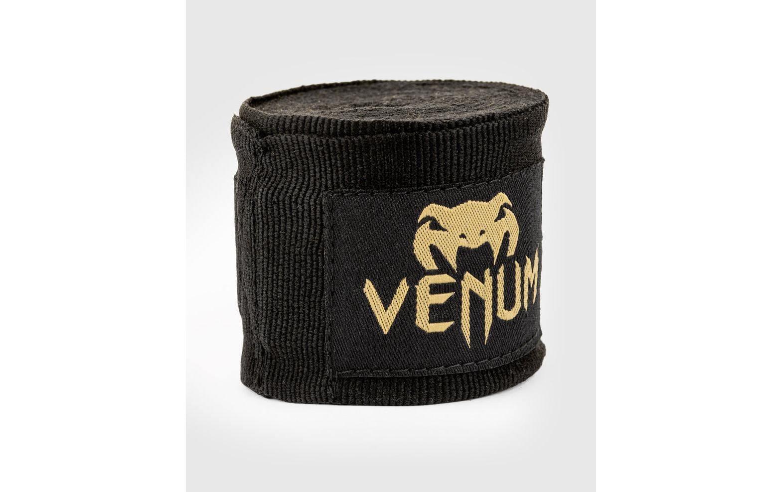 Venum Kontact Boxing Handwraps 2.5 m, Gold/Schwarz