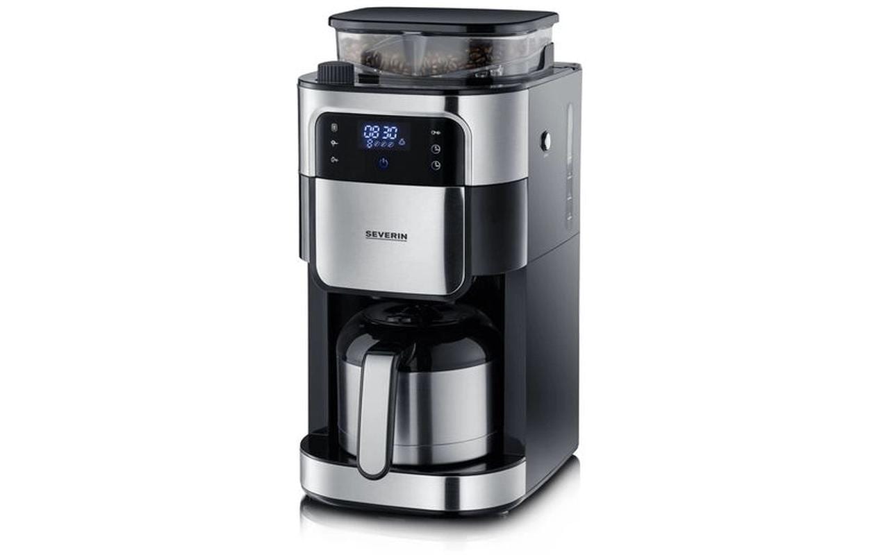 Severin Filterkaffeemaschine KA 4814 Schwarz/Silber