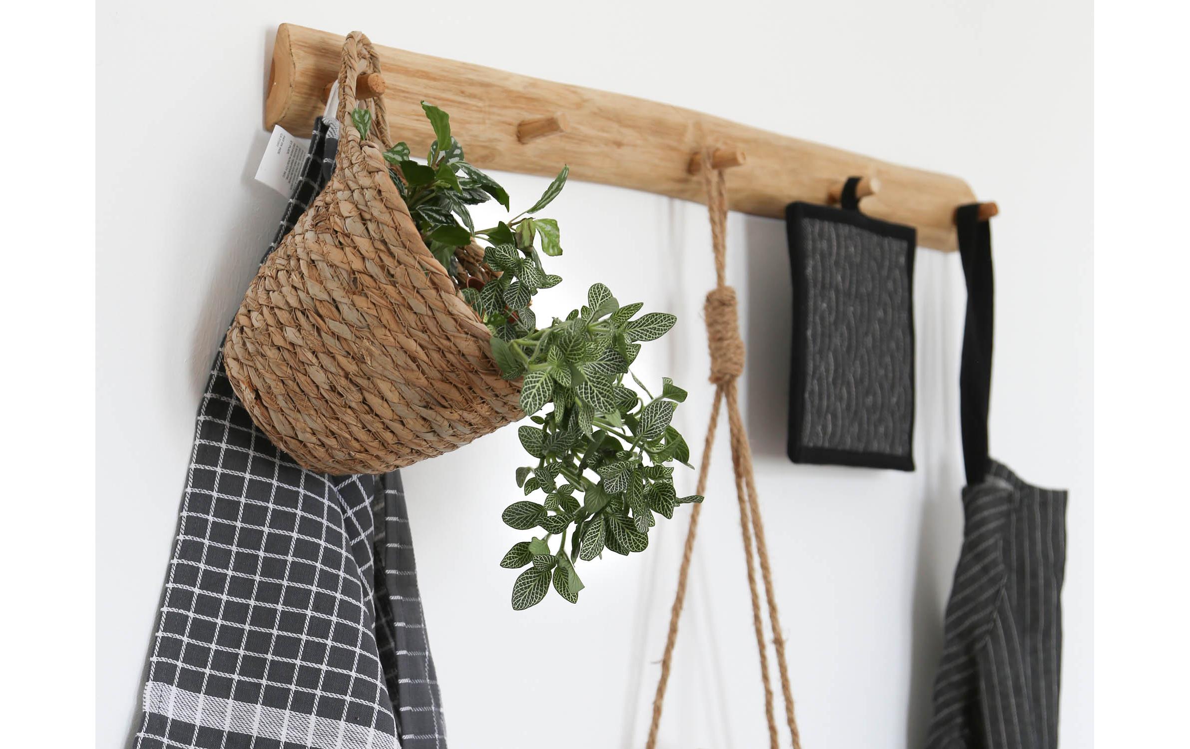 Esmée Aufbewahrungskorb zum Hängen Ø 17 cm, Braun