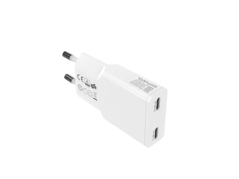 4smarts Netzladegerät PDPlug Slim Dual Weiss 4smarts Netzladegerät PDPlug Slim Dual Weiss