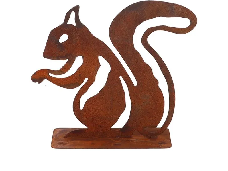 Esschert Design Dekofigur Eichhörnchen Rostbraun