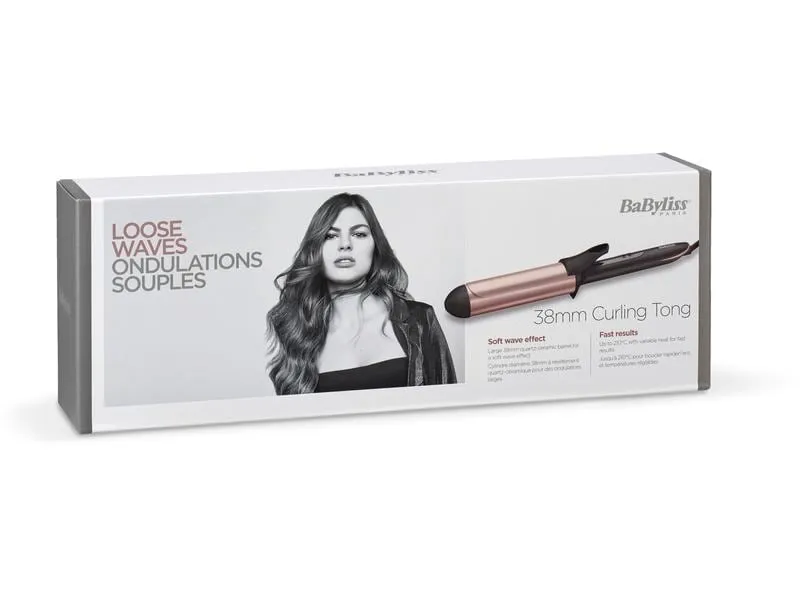 Babyliss Lockenstab Rose Quartz C453E Ø 38 mm