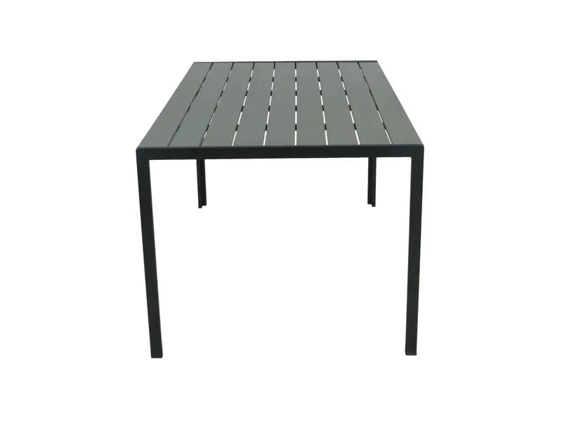 COCON Gartentisch Alice, 150 x 90 x 74 cm, Schwarz/Grau COCON Gartentisch Alice, 150 x 90 x 74 cm, Schwarz/Grau