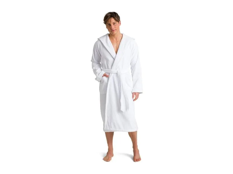 Möve Bademantel Superwuschel XXL, Weiss
