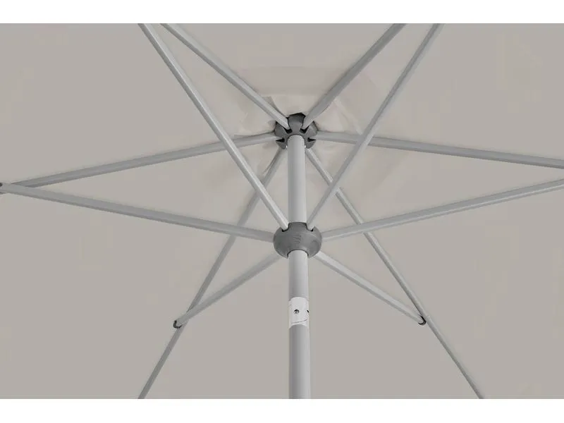 Suncomfort by Glatz Sonnenschirm Slide Ø 250 cm, Light Grey Suncomfort by Glatz Sonnenschirm Slide Ø 250 cm, Light Grey