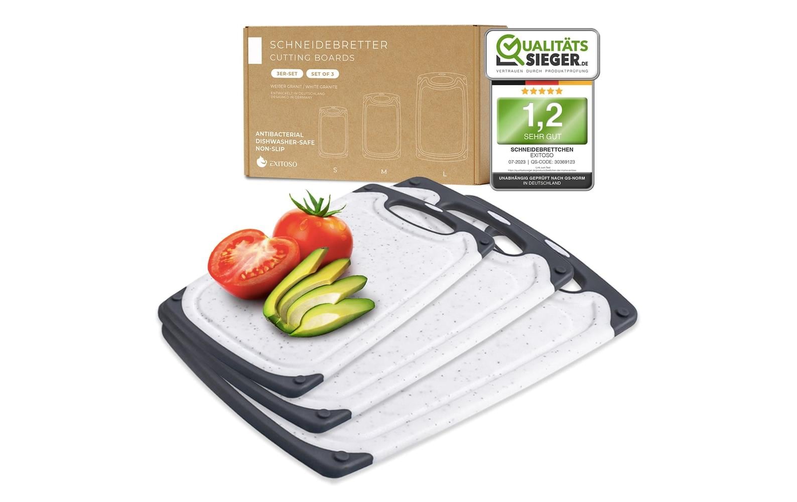 Exitoso Schneidebrett 24 cm x 40 cm