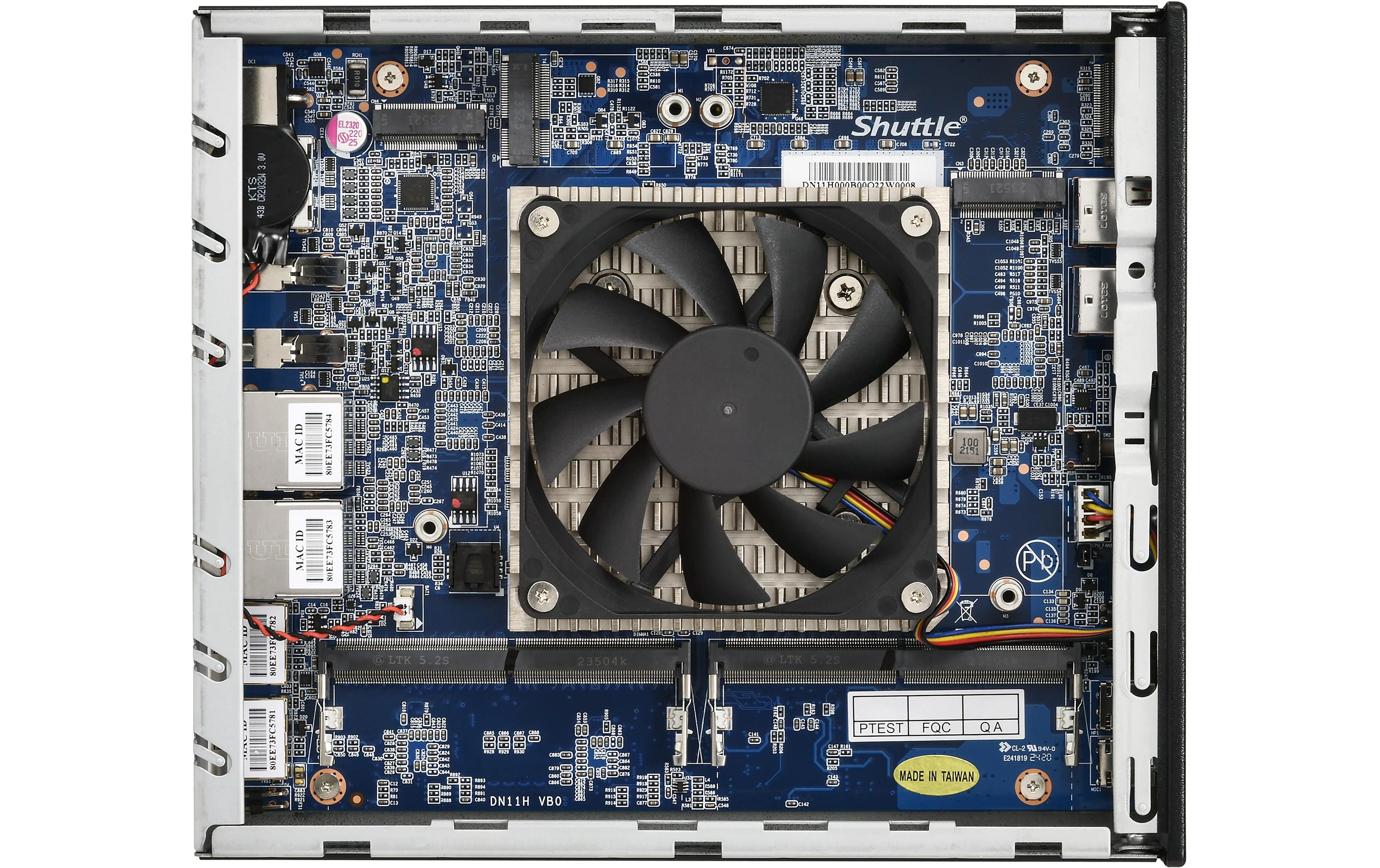 Shuttle Barebone Slim PC DN11H5