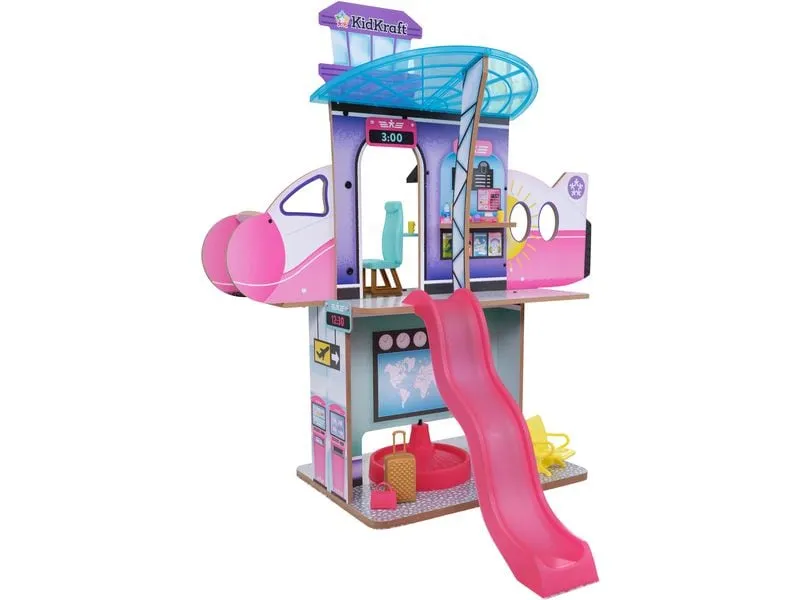 Kid Kraft Puppenhaus 2-in-1 Flughafen und Jet Kid Kraft Puppenhaus 2-in-1 Flughafen und Jet