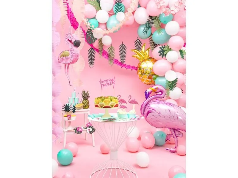 Partydeco Kuchen-Topper Aloha Ananas 6 Stück, Grün Partydeco Kuchen-Topper Aloha Ananas 6 Stück, Grün