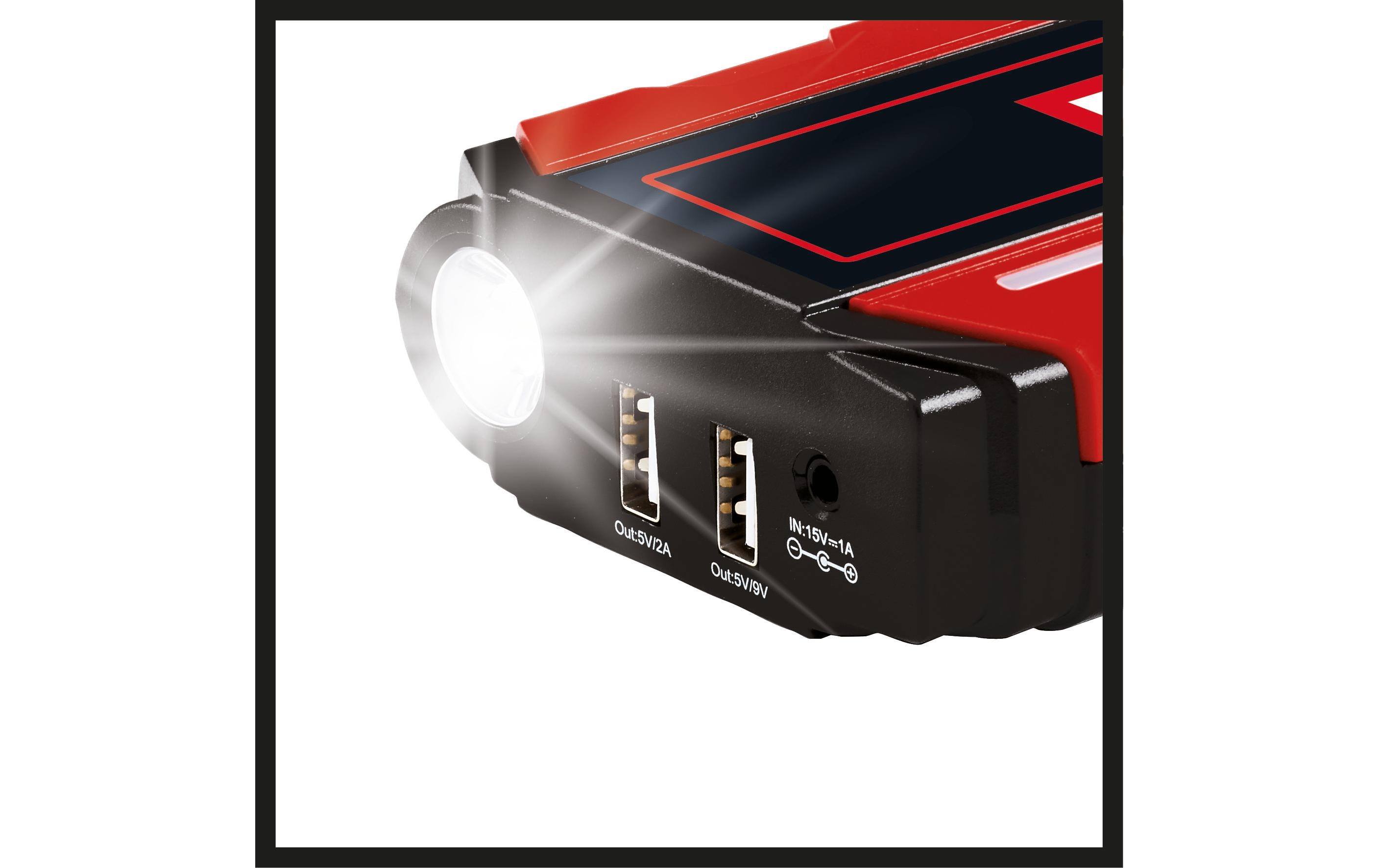 Einhell Automotive Starterbatterie mit Ladefunktion CE-JS 12 / 12V/200A