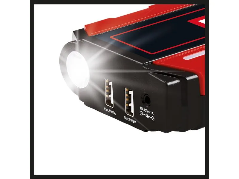 Einhell Automotive Starterbatterie mit Ladefunktion CE-JS 12 / 12V/200A