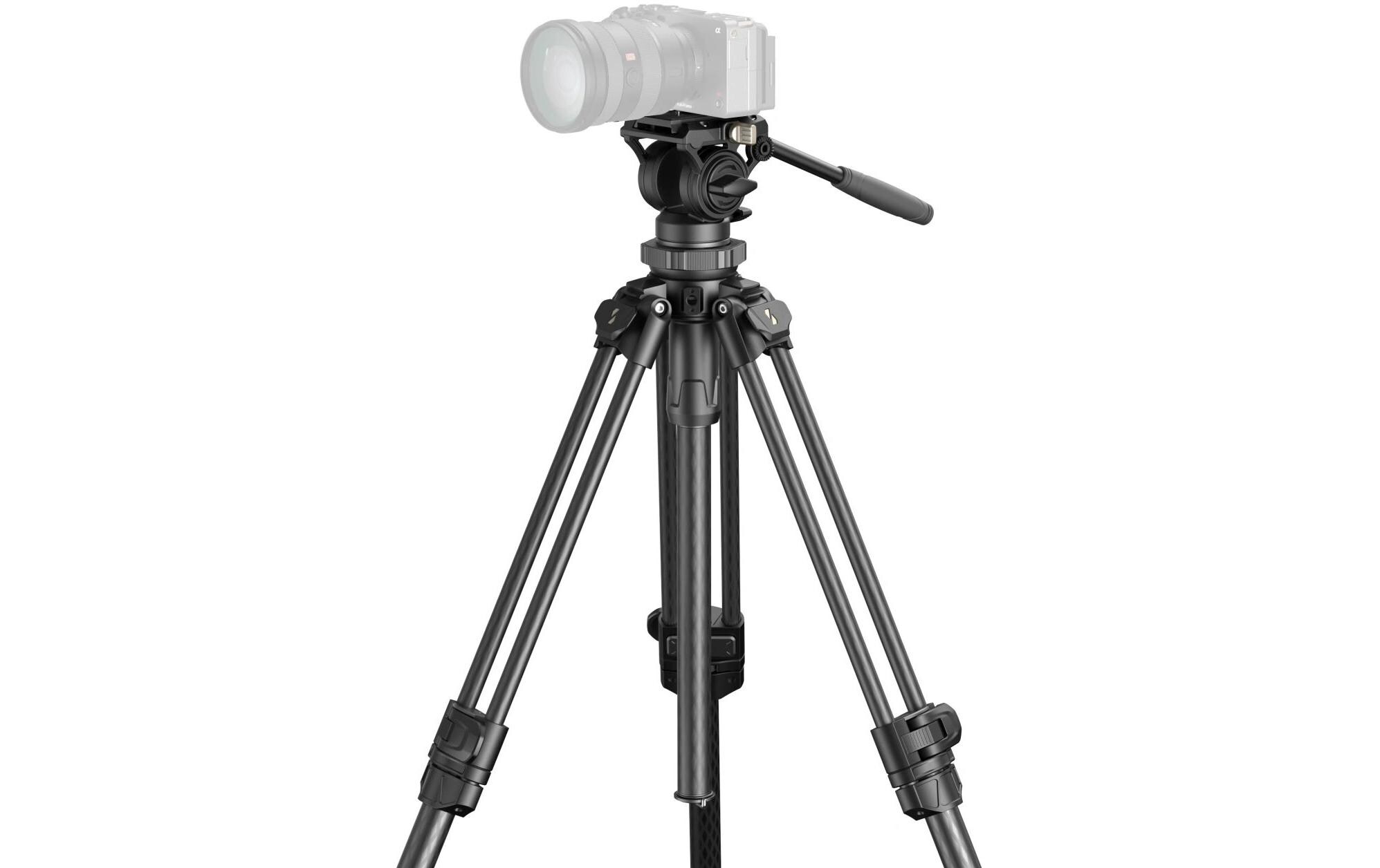 Smallrig Leichtes Video-Stativset aus Kohlefaser AD-50 Pro