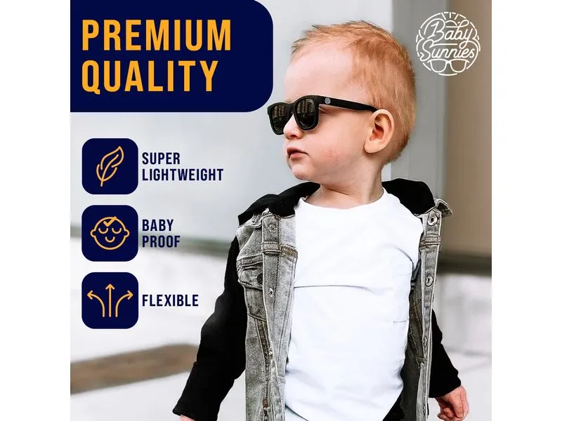 Baby Sunnies Baby-Sonnenbrille mit Band Hellblau Baby Sunnies Baby-Sonnenbrille mit Band Hellblau