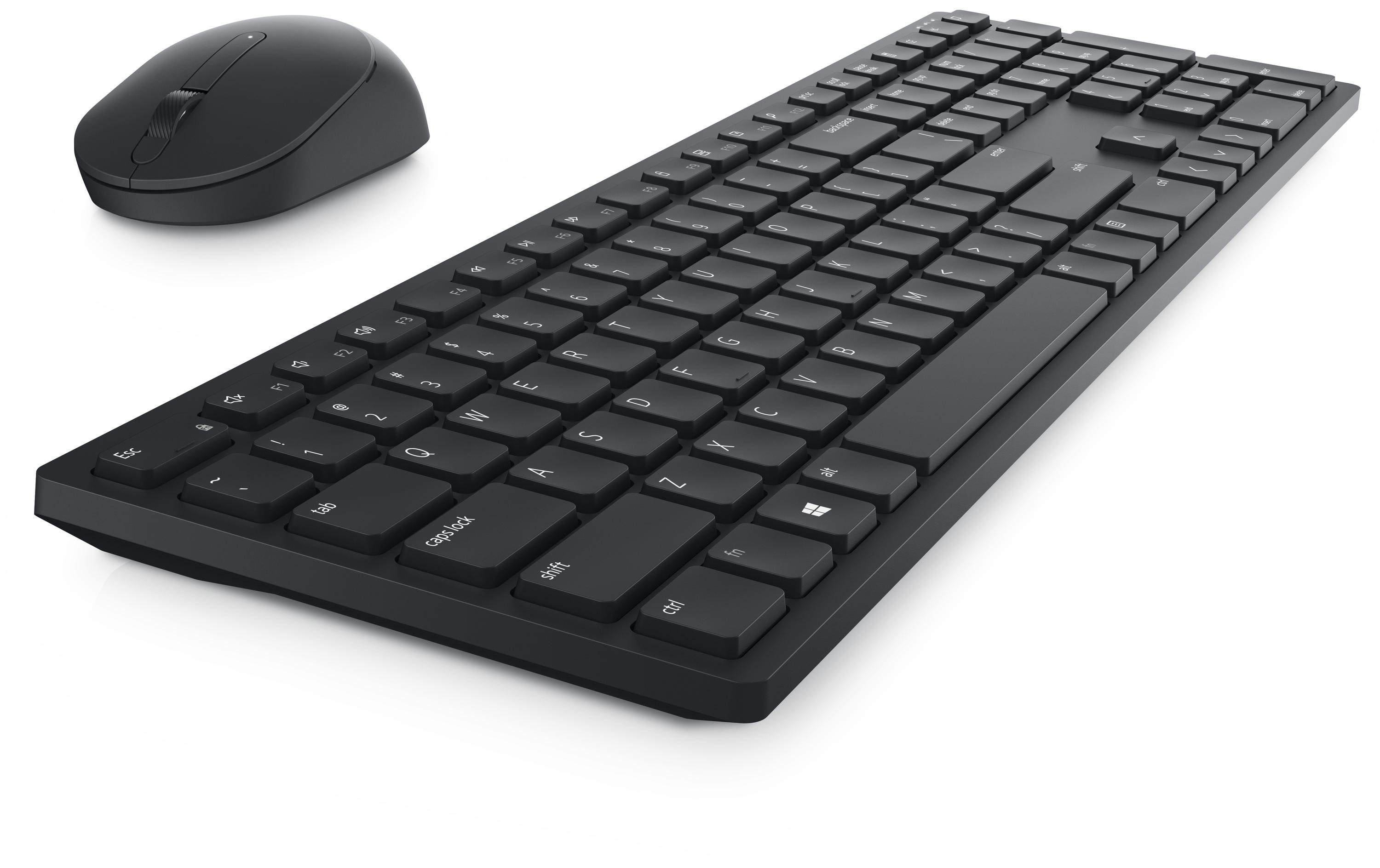 DELL Tastatur-Maus-Set KM5221W Pro Wireless US/INT-Layout