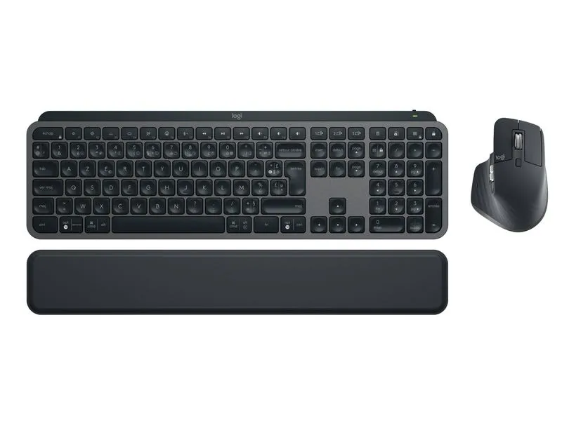 Logitech MX Keys Combo Gen 2 kabellos AZERTY Graphit Logitech MX Keys Combo Gen 2 kabellos AZERTY Graphit