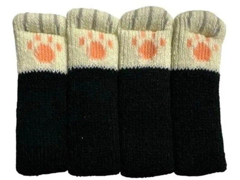 Dameco Bodenschoner Katzenpfoten Schwarz/Weiss Dameco Bodenschoner Katzenpfoten Schwarz/Weiss