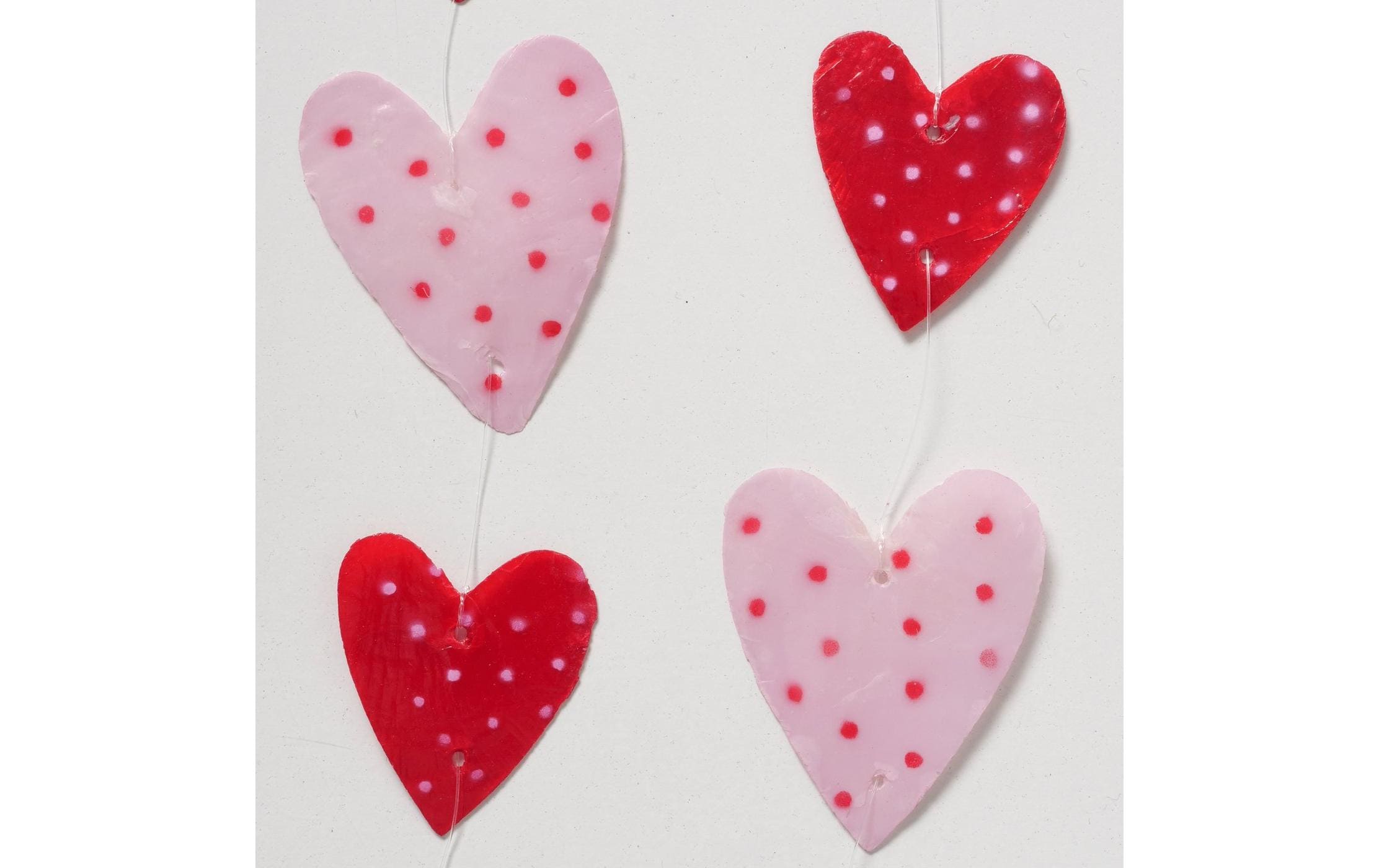 Boltze Windspiel Herzen Milena 105 cm