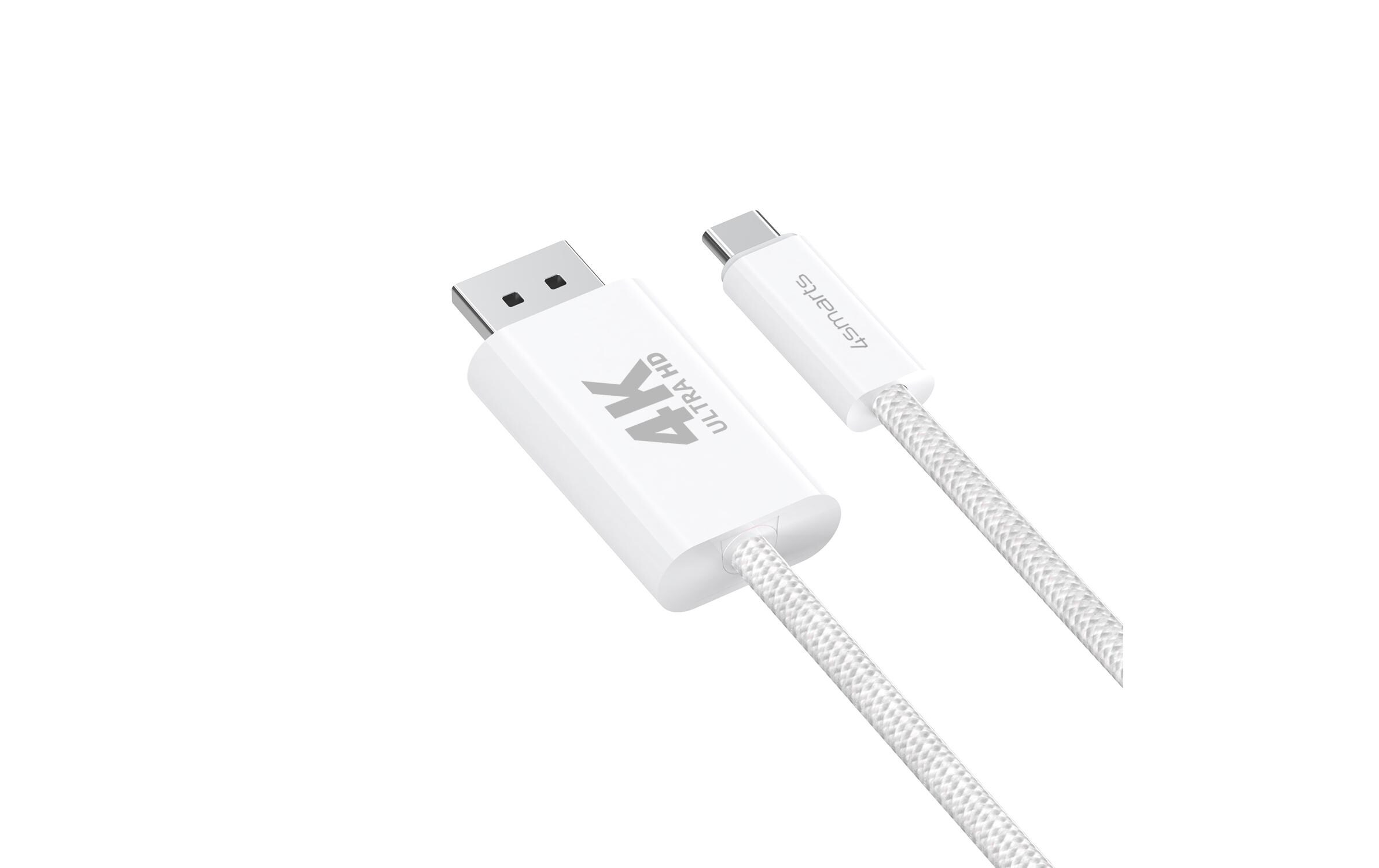 4smarts Kabel 4K 60Hz USB Type-C - DisplayPort, 2 m