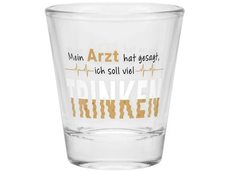 Sheepworld Schnapsglas Arzt 60 ml, 1 Stück
